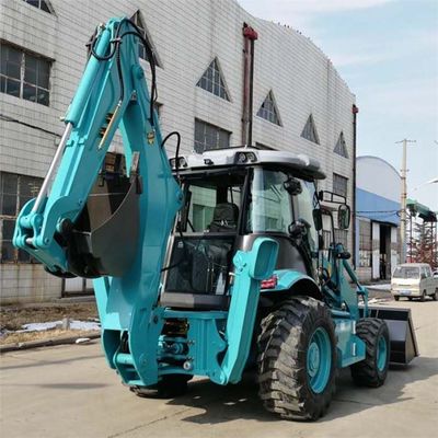 Fuerte potencia 388 Excavadora de retroexcavadora para obras de construcción